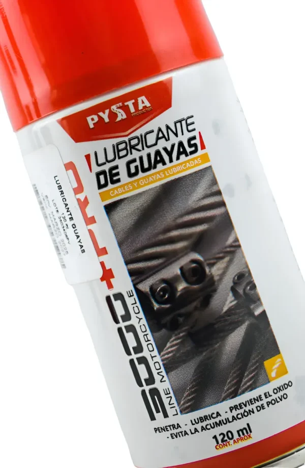 Lubricante De Guayas Para Moto Marca Pysta 120 Ml