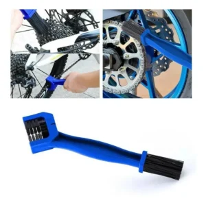 Cepillo De 3 Caras Para Limpiar Cadenas De Moto