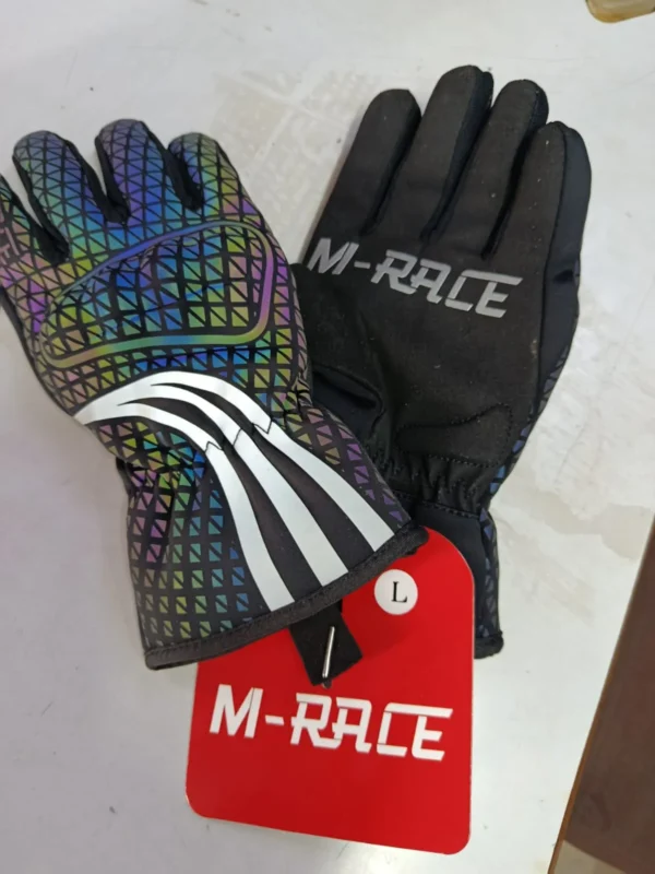 Guantes 100% Impermeables Y Reflectivos M-Race