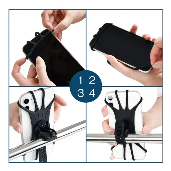 Porta Celular Universal Ajustable Para Motos/bicicletas