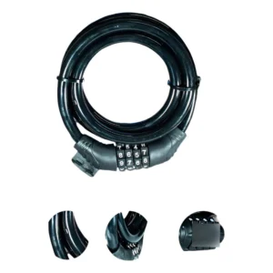 Guaya De Seguridad Con Clave, Cascos / Moto O Bicicleta