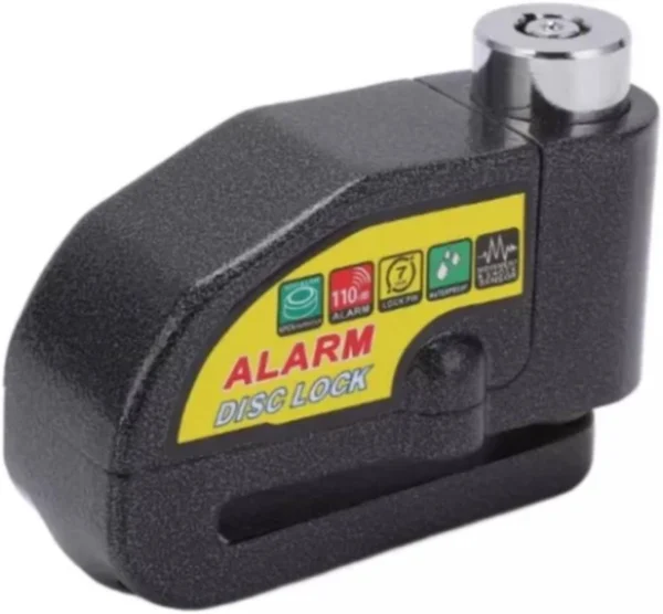 Candado Para Freno De Disco Moto Con Alarma Antirrobo - Generico