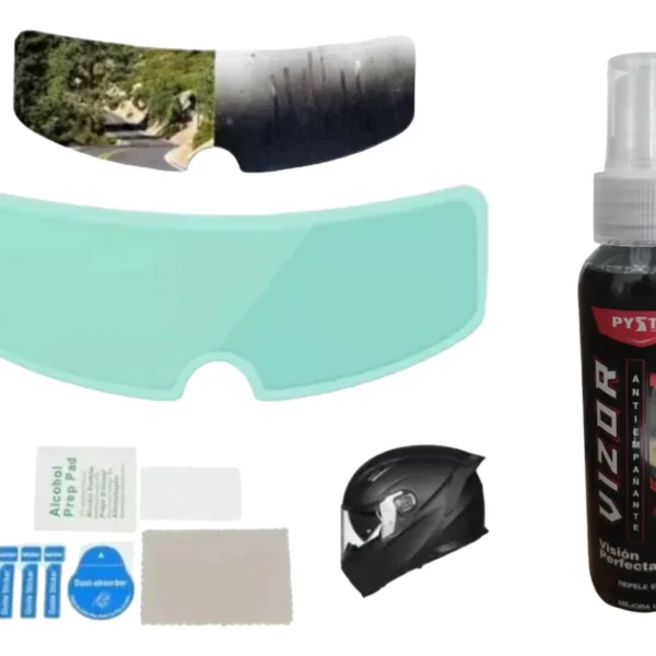 Pelicula Antiempañante Adhesiva Para Visor Cascos