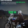 Pack X2 Intercomunicador Para Casco Y10 2x, Bluethooth 5.3