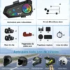 Pack X2 Intercomunicador Para Casco Y10 2x, Bluethooth 5.3